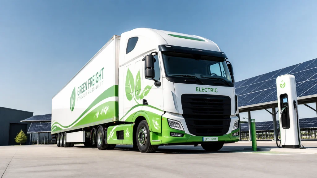 Fleet Forward: Sustainable Logistics Meets High-Impact Mobile Advertising
