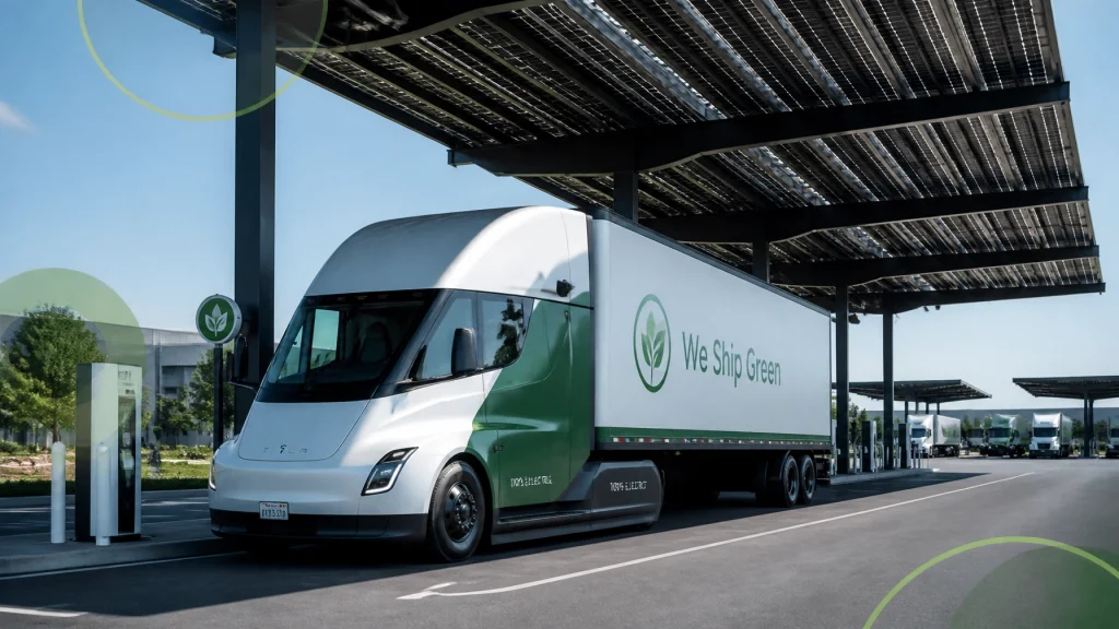 The Green Fleet Revolution: Bridging Sustainable Logistics and Mobile Advertising for a Profitable Future