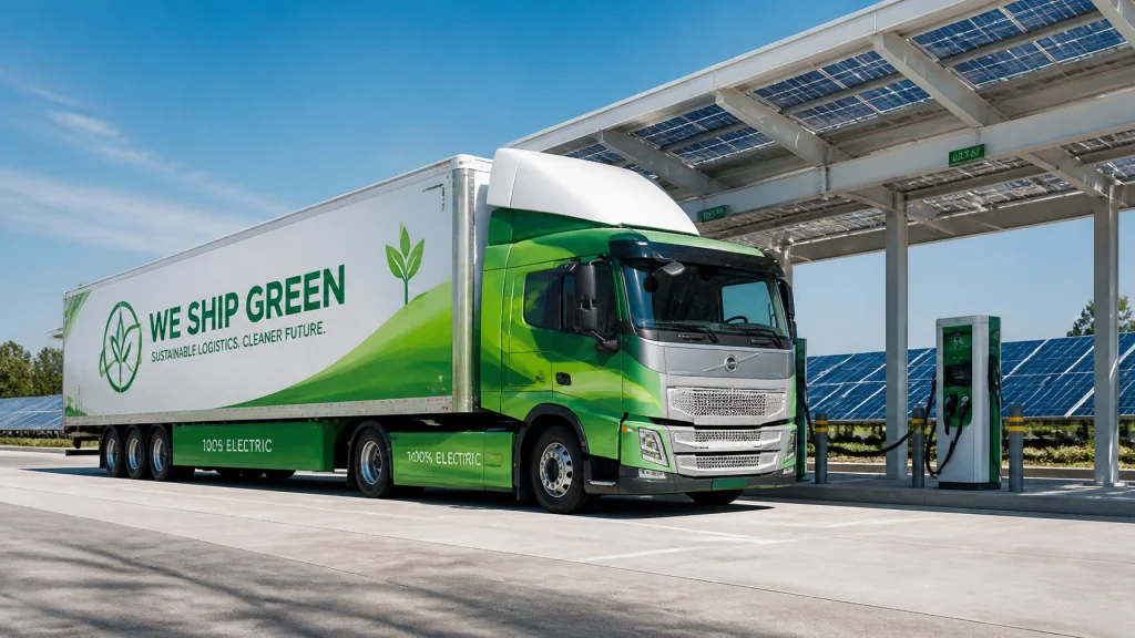 Green Fleets, Bold Impressions: How Sustainable Logistics and Fleet Advertising Are Redefining Transportation