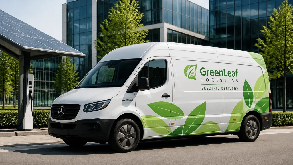 Electric Truck Branding Matters: Why Cargo Vans Are the New King of Local Advertising